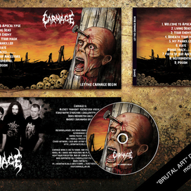 Буклет cd группы CARNAGE