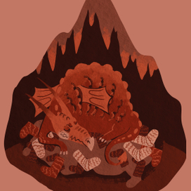 Чешуя Медного Дракона. Набор из серии "Фантазия цвета"