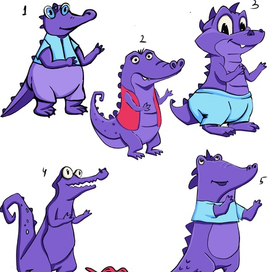 Редизайн бренд персонажа,  разработка маскота