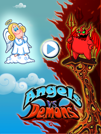 заставка к игре: Ангелы и демоны
