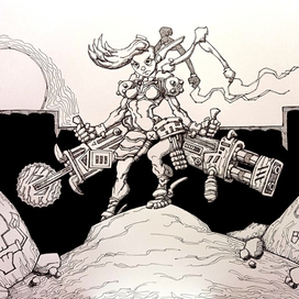 Техноварвар с джет-паком 