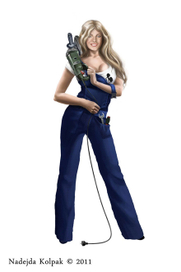 Персонаж для строительного сайта