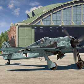 FW-190 V19 (box art for PRINT SCALE )