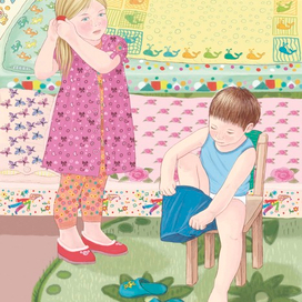 Наигрались, пора и отдохнуть.