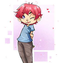 Милое подмигивание 