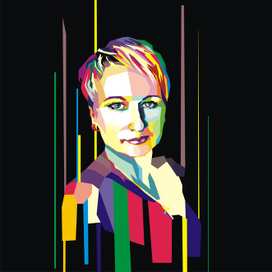 портрет WPAP