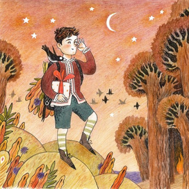 Вскоре он услышал негромкую музыку