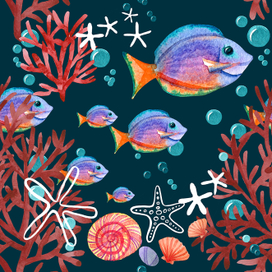 морской паттерн