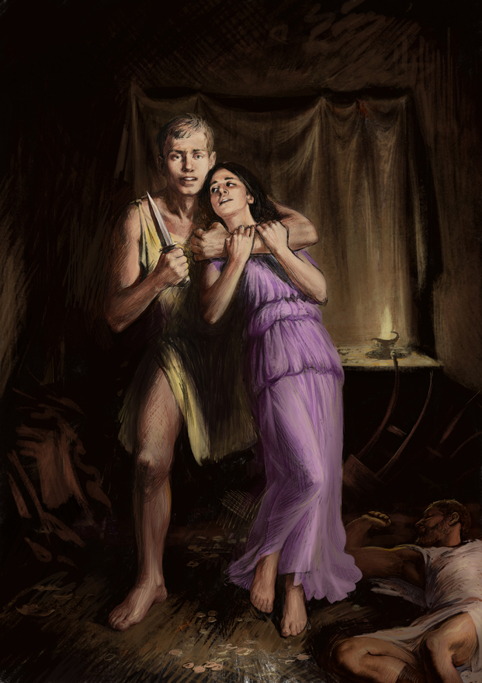 А. Кимен. Рождение богов. Глава 13