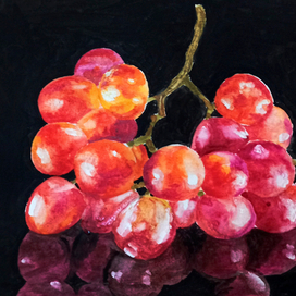 Розовый виноград