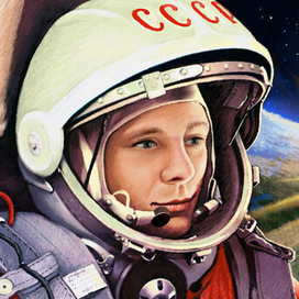 Юрий Гагарин.