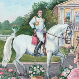 Фрагмент иллюстрации для упаковки 