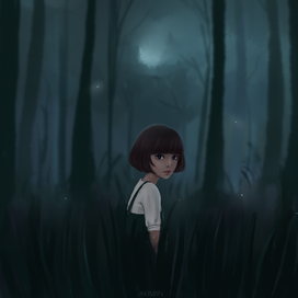 lost in the forest