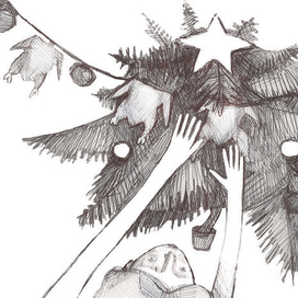 Гирлянда птичек