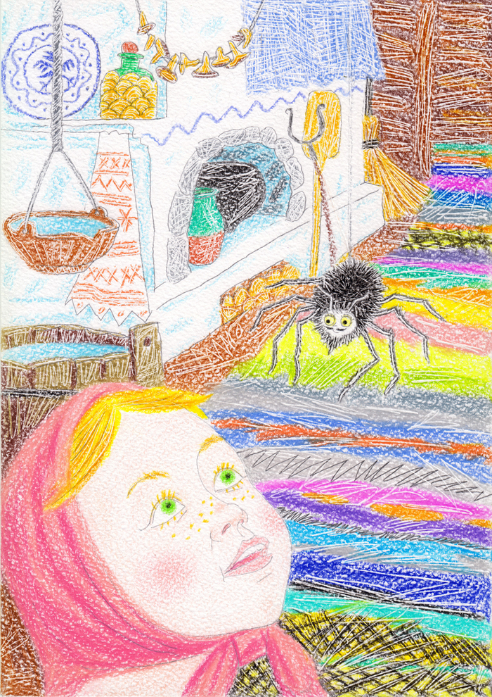 Девочка и паук
