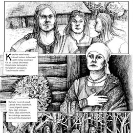 Сыновья уходят на охоту