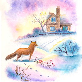 Нежно-снежная зима