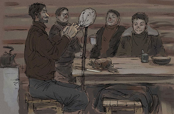 "Ворон" Е.Рудашевский  La Pensée Russe 2012г.