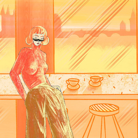 Персонаж в среде 6