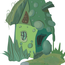 земляной домик