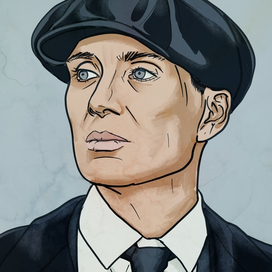 Портрет Томас Шелби