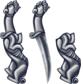 Нож "Скифский барс"