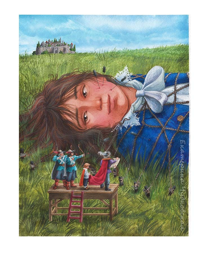 Д. Свифт, "Путешествие Гулливера"