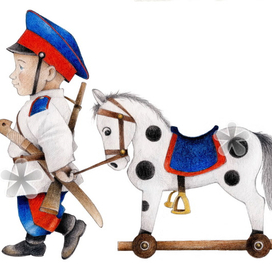 Гришаня в поход идёть