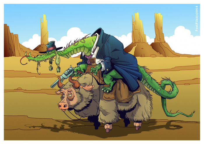 Дракон дикого Запада