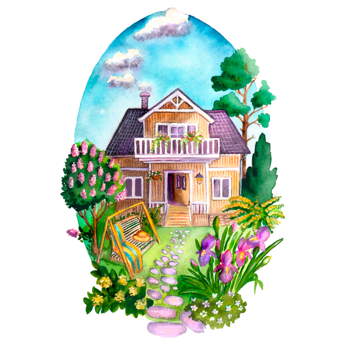 Дом с Ирисами