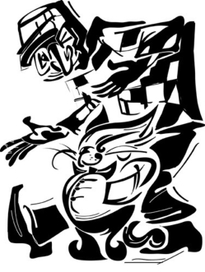 Иллюстрация к "Мастеру и Маргарите"