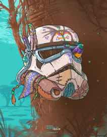 Imperial Stormtrooper helmet. (indie)