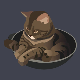 Кот/ Векторная иллюстрация