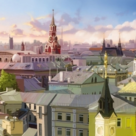 Москва ( для оформление офиса )