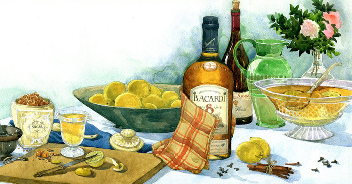 Натюрморт для книги о Роме