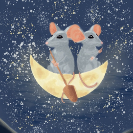 Мышки на Луне