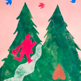 Серия плакатов "Красная шапочка"