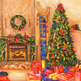 Новогодний интерьер