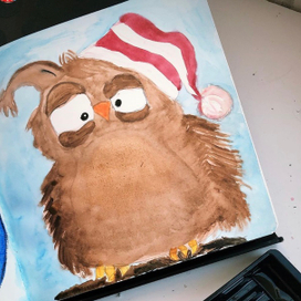 Сонная сова