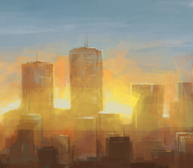 иллюстрация (игровой фон )City 