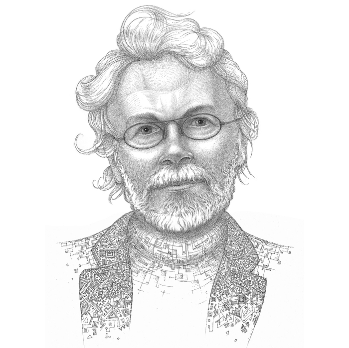 Портрет художника Юрия Дмитриевича Шевчика