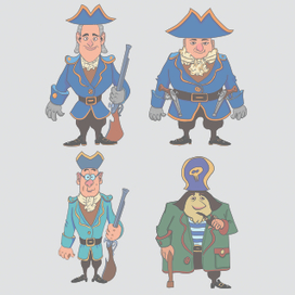 Персонажи с Острова Сокровищ