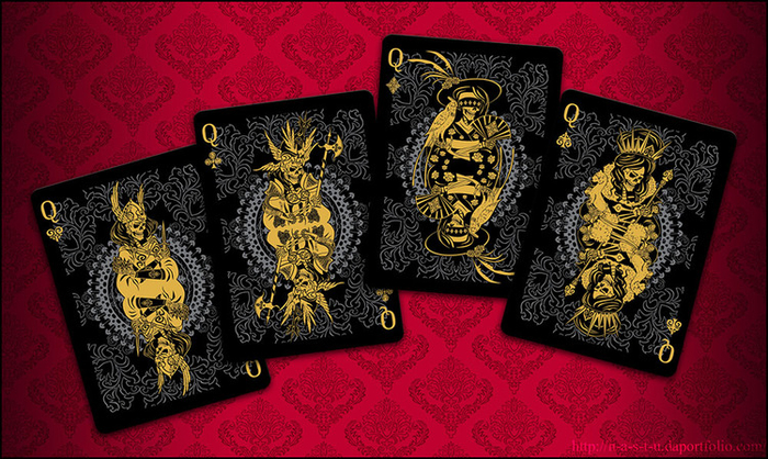 Queens for a deck ARCANUM