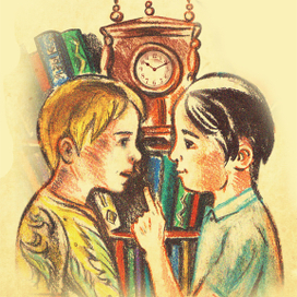 "секрет" иллюстрация к журналу