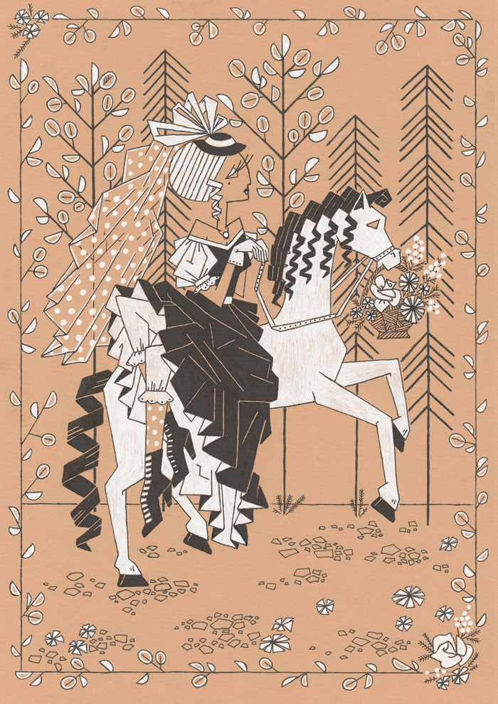 Конная прогулка