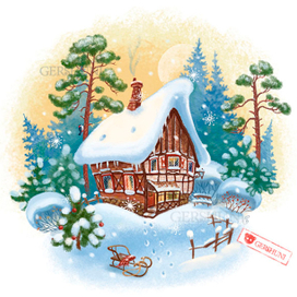 Снежная сказка.. snowy winter 