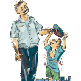 вырасту, стану как папа.