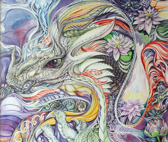 Дракон для Ксюши 