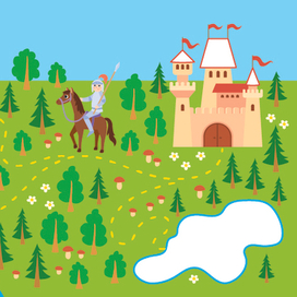 Карта сказочной страны