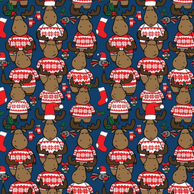 Рождественские лоси